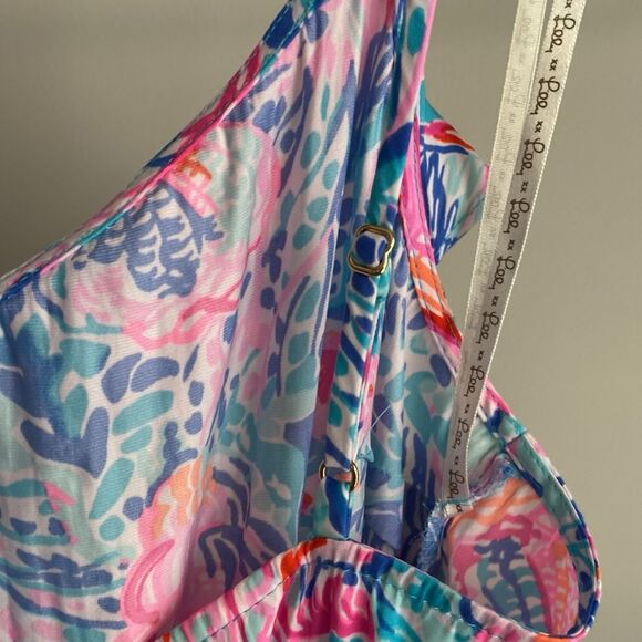 Lilly Pulitzer Treasure Trove Zana Skort Romper - Picture 9 of 9